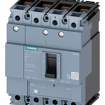 circuit breaker 3VM1 IEC frame 160 breaking capacity class N Icu=25kA @ 415V 4-pole, line protection TM220, ATFM, In=40A overload protection Ir=28A...40A short-circuit protection