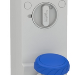Unika interlocked socket - 16 A - 2P + E - 200...250 V AC - IP65 - wall