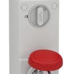 Unika interlocked socket - 16 A - 3P + E - 380...415 V AC - IP65 - wall