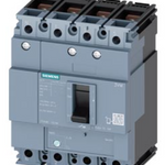 circuit breaker 3VM1 IEC frame 160 breaking capacity class N Icu=25kA @ 415V 4-pole, line protection TM220, ATFM, In=80A overload protection Ir=56A...80A short-circuit protection