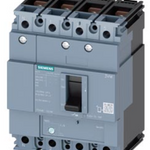 circuit breaker 3VM1 IEC frame 160 breaking capacity class N Icu=25kA @ 415V 4-pole, line protection TM220, ATFM, In=125A overload protection Ir=88A...125A short-circuit protection
