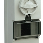 Isoblock interlocked socket - 32 A - 2P + E - 200...250 V AC - IP65 - wall