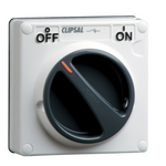 Surface Switch, Clipsal - 56 Series, PVC IP66 1 Gang 32A Less Enclosure