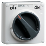 Surface Switch, Clipsal - 56 Series, IP66 1 Gang Double Pole 50A Less Enclosure