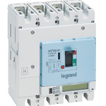 Circuit breaker DPX³ 250HP 4 poles,rated current of 250A and S10 electronic protection unit