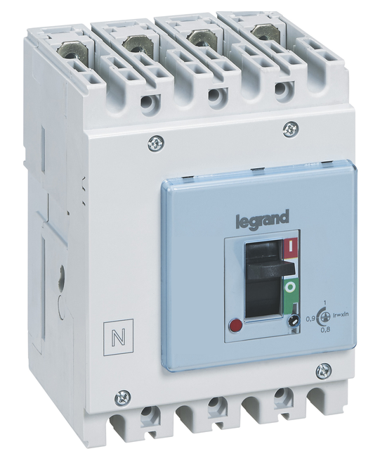 DPX³ 125 HP thermal magnetic release circuit breaker, 4 poles 16A , breaking capacity 36kA