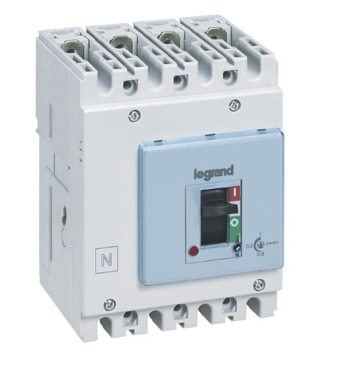 DPX³ 125 HP thermal magnetic release circuit breaker, 4 poles 63A , breaking capacity 36kA