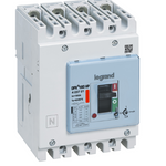 DPX³ 160 HP thermal magnetic release circuit breaker, 4 poles 160A , breaking capacity 36kA