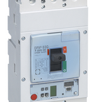 Circuit breaker DPX³ 630,4 poles, with rated current of 320A and thermal magnetic protection.