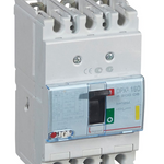 DPX³160 thermal magnetic release circuit breaker, 3 poles, with rated current of 125A and breaking capacity 16kA