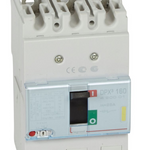 DPX³160 thermal magnetic release circuit breaker, 3 poles, with rated current of 25A and breaking capacity 16kA