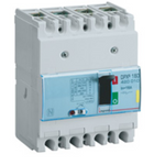 DPX³160 thermal magnetic release circuit breaker, 4 poles, with rated current of 16A and breaking capacity 16kA