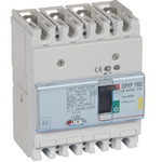 DPX³160 thermal magnetic release circuit breaker, 4 poles, with rated current of 40A and breaking capacity 16kA