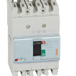 DPX³160 thermal magnetic release circuit breaker, 3 poles, with rated current of 80A and breaking capacity 25kA