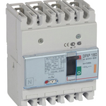 DPX³ 160 4P 125A 25kA 400V Thermal Magnetic MCCB