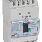 DPX³160 thermal magnetic release circuit breaker, 3 poles, with rated current of 16A and breaking capacity 36kA