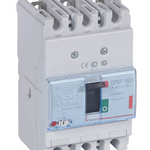 DPX³160 thermal magnetic release circuit breaker, 3 poles, with rated current of 25A and breaking capacity 36kA