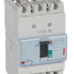 DPX³160 thermal magnetic release circuit breaker, 3 poles, with rated current of 40A and breaking capacity 36kA