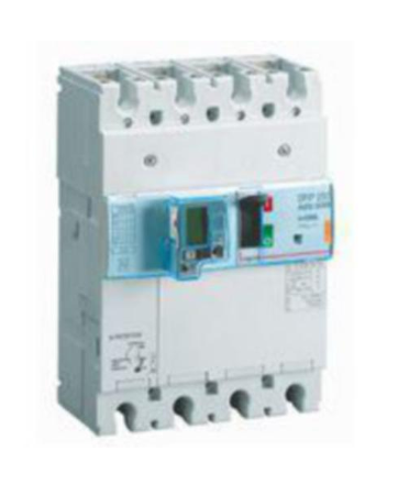 DPX³250 thermal magnetic release circuit breaker, 3 poles 250A and breaking capacity 36kA
