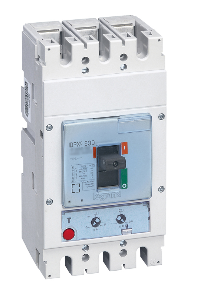 DPX³630 thermal magnetic release circuit breaker, 3 poles 320A and breaking capacity 36kA