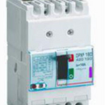 DPX³160 thermal magnetic release circuit breaker, 3 poles, with rated current of 16A and breaking capacity 50kA
