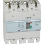 DPX³-I 250 trip-free switch, 4 poles, with rated current of 250A