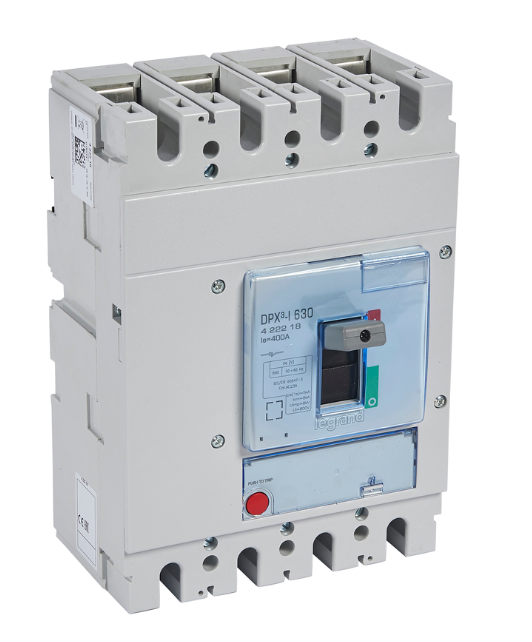 DPX -IS 630 - Isolating switch for on-load circuit breaking with visible isolation - 4P 400A - 220V to 690V AC - AC-23 160kW