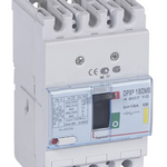 MCCB DPX³ 160 3-pole 16 A 16kA to power circuit-breaker to 16 A 16 kA 3-pole to 220V to 690V to IP30 front side connection
