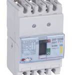 MCCB DPX³ 160 3-pole 25 A 16 kA power circuit-breaker 220V to 690 V IP30 protection Front side screw connection