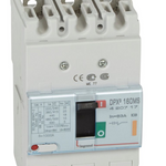 MCCB DPX³ 160 3-pole 63 A 25 kA - Front side connection - IP30 protection - Toggle control - 220-690 V rated voltage