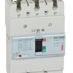 MCCB DPX³ 250 - Only mag 3P 160A 36kA - Adjustable magnetic protection - 220-690V - 36kA Icu at 400V