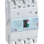 MCCB DPX³ 250 only mag 3P 200A 220V to 690V 36kA Icu at 400V 50Hz DIN rail mount IP30