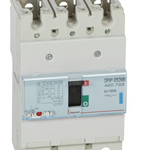 MCCB DPX³ 250 only mag 3P 160A 70kA - Magnetic adjustable MCCB 3P 160A - 70kA Icu at 400V - DIN rail mountable IP30