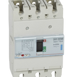 MCCB DPX³ 250 only mag 3P 200A 70kA Magnetic Adjustable MCCB 3P 200A Trafo/Generator Protection 70kA Icu at 400V DIN Rail Mounting IP30