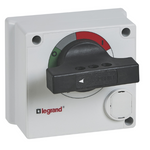DPX³ 160/250 - Direct rotary handle standard black - For power circuit breaker and switch disconnector - Halogen free - 57.5x92x77.5mm