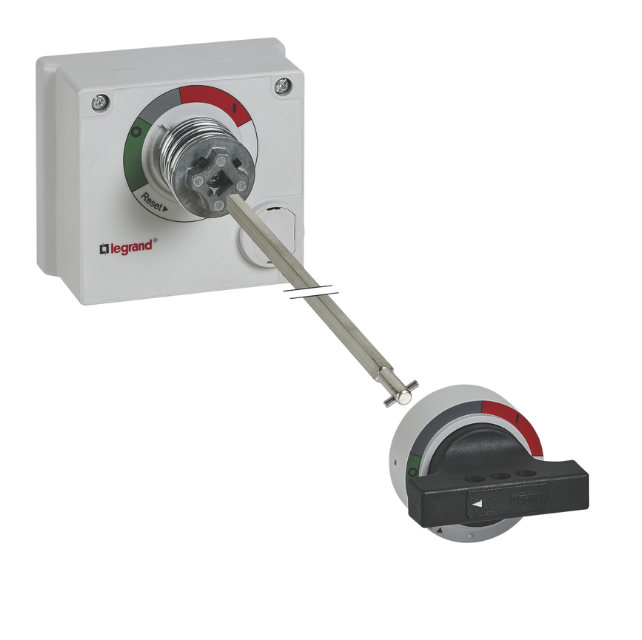 DPX³ Direct rotary handle vari-depth direct door IP55 standard - Black