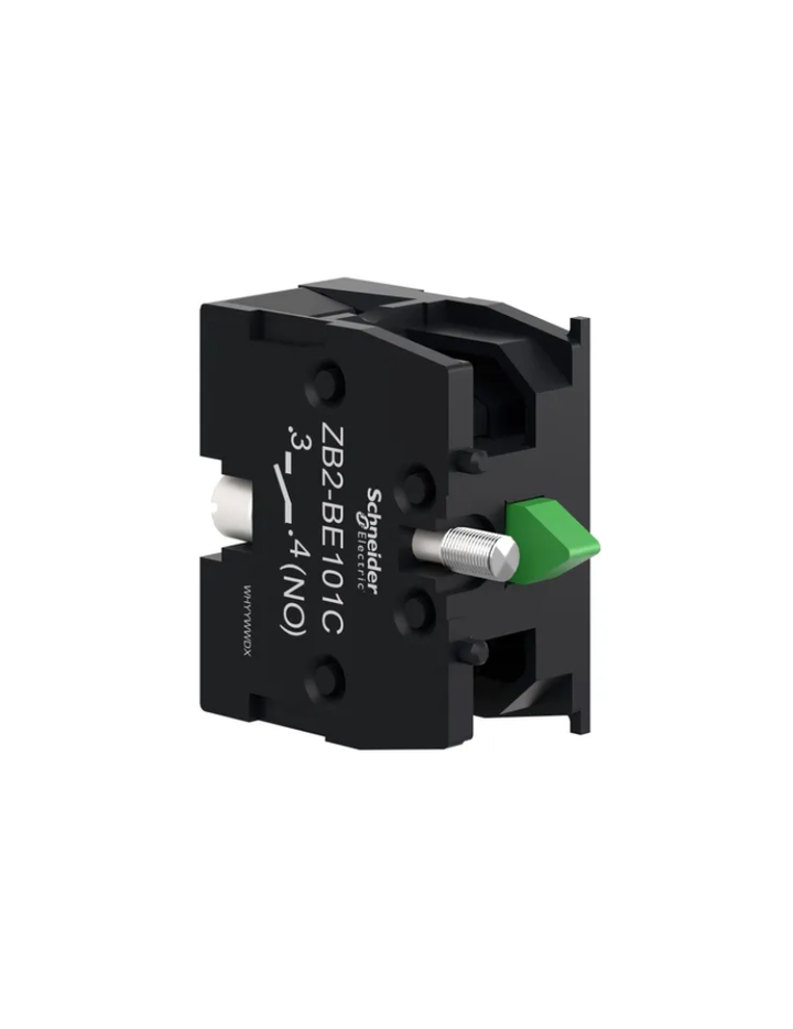 contact block ZB2 - 1 NO contact - spring return