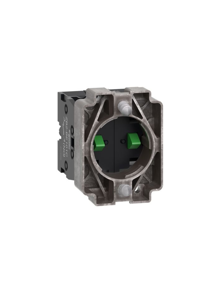 body for control button - Ø 22 mm - 2 NO contact