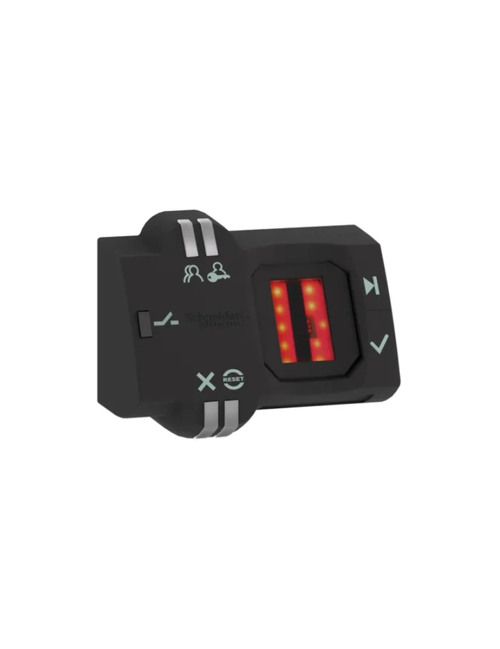 Biometric switch bistable, plastic, Ø22, connection by M12 connector, 24 V AC/DC