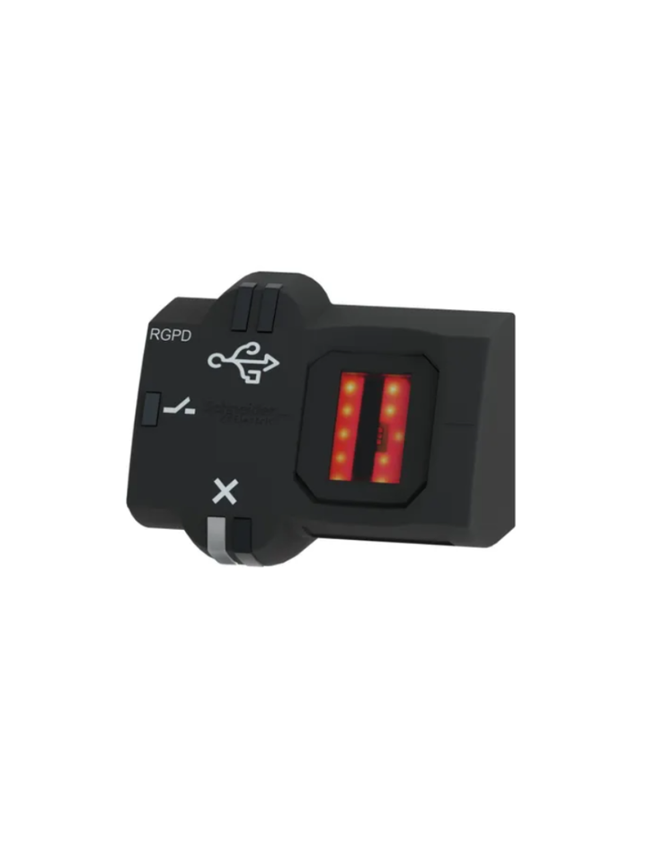 Biometric switch bistable, plastic, Ø22, connection by 2m cable, 24 V AC/DC
