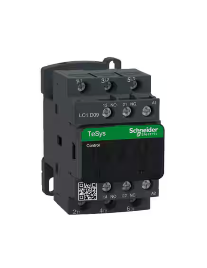 TeSys D contactor - 3P(3 NO) - AC-3 - <= 440 V 9 A - 220 V AC coil