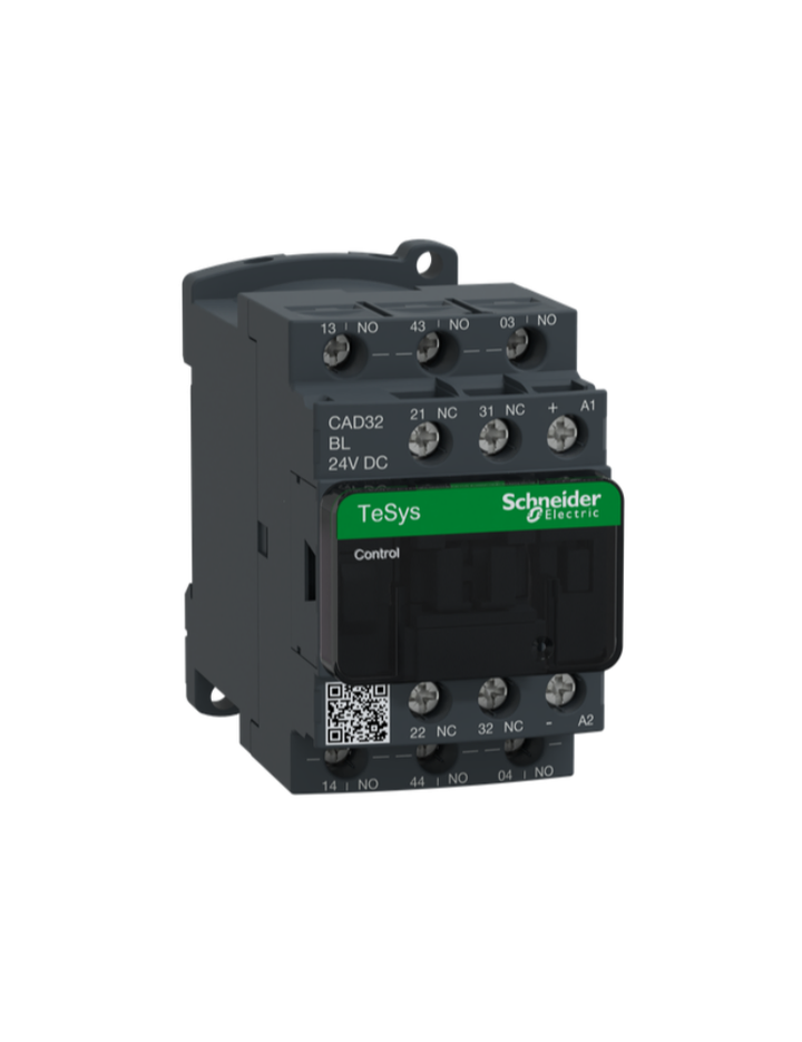 TeSys D control relay - 3 NO + 2 NC - <= 690 V - 220 V DC low consumption coil