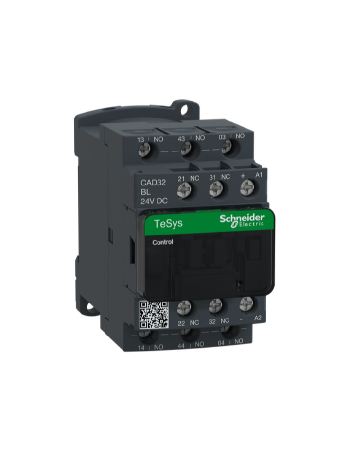 TeSys D control relay - 3 NO + 2 NC - <= 690 V - 24 V DC low consumption coil