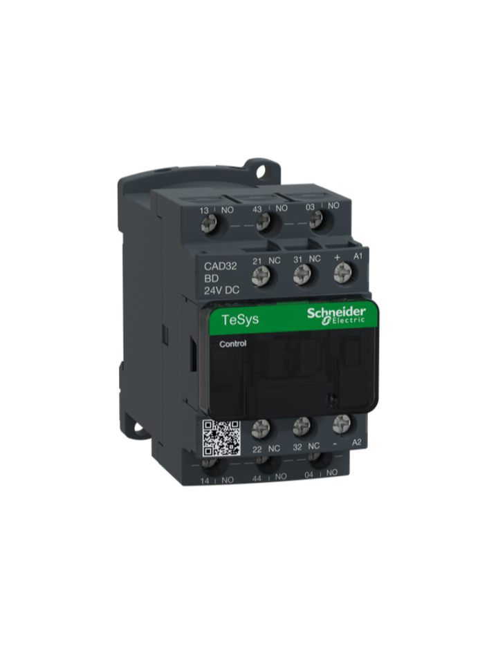 TeSys D control relay - 3 NO + 2 NC - <= 690 V - 24 V DC standard coil