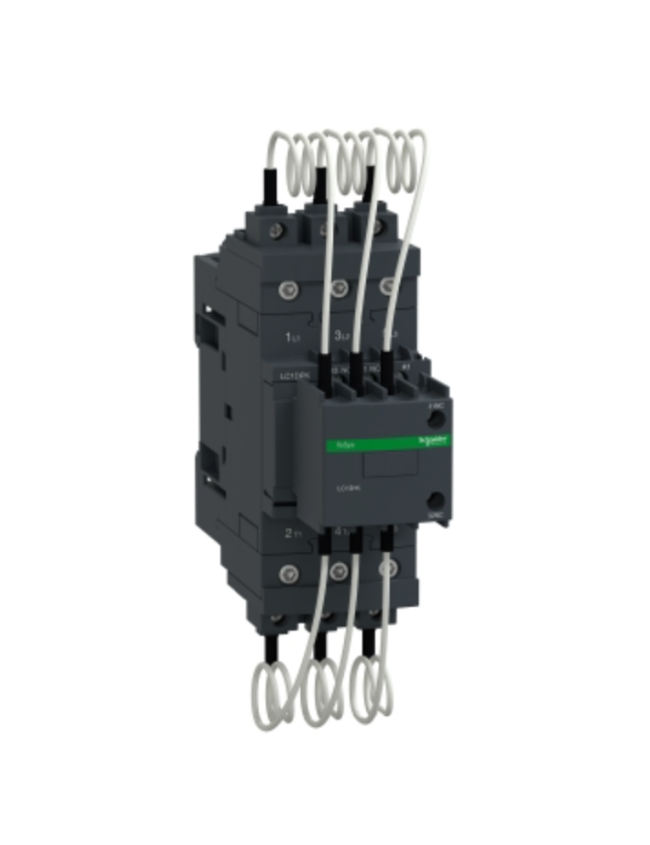 Capacitor contactor, TeSys D, 40 kVAR at 400 V/50 Hz, coil 110 V AC 50/60 Hz