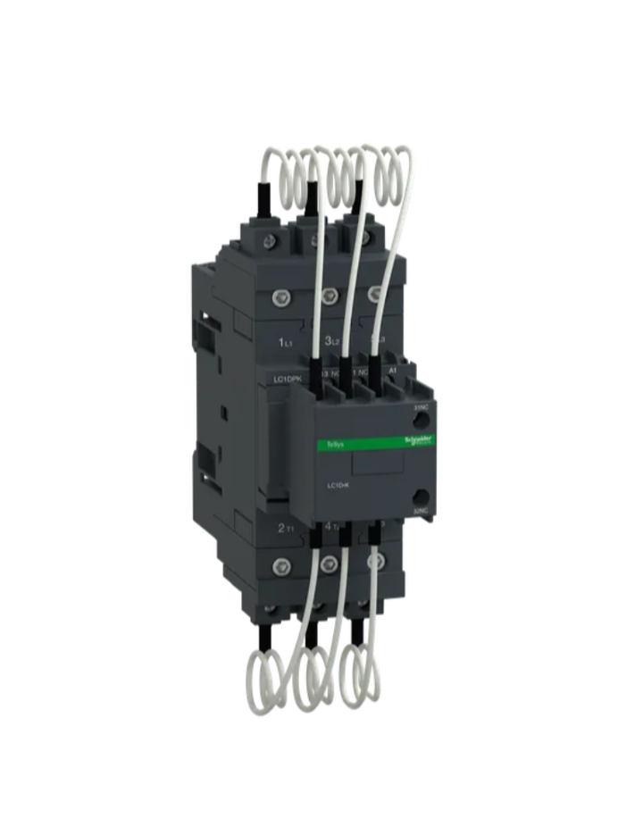 Capacitor contactor, TeSys D, 30 kVAR at 400 V/50 Hz, coil 110 V AC 50/60 Hz