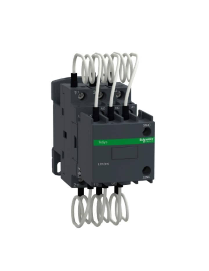 Capacitor contactor, TeSys D, 25 kVAR at 400 V/50 Hz, coil 110 V AC 50/60 Hz
