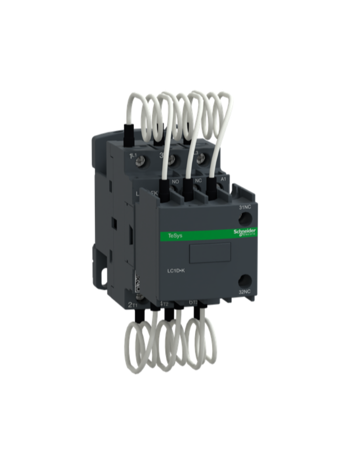 Capacitor contactor, TeSys D, 12.5 kVAR at 400 V/50 Hz, coil 110 V AC 50/60 Hz