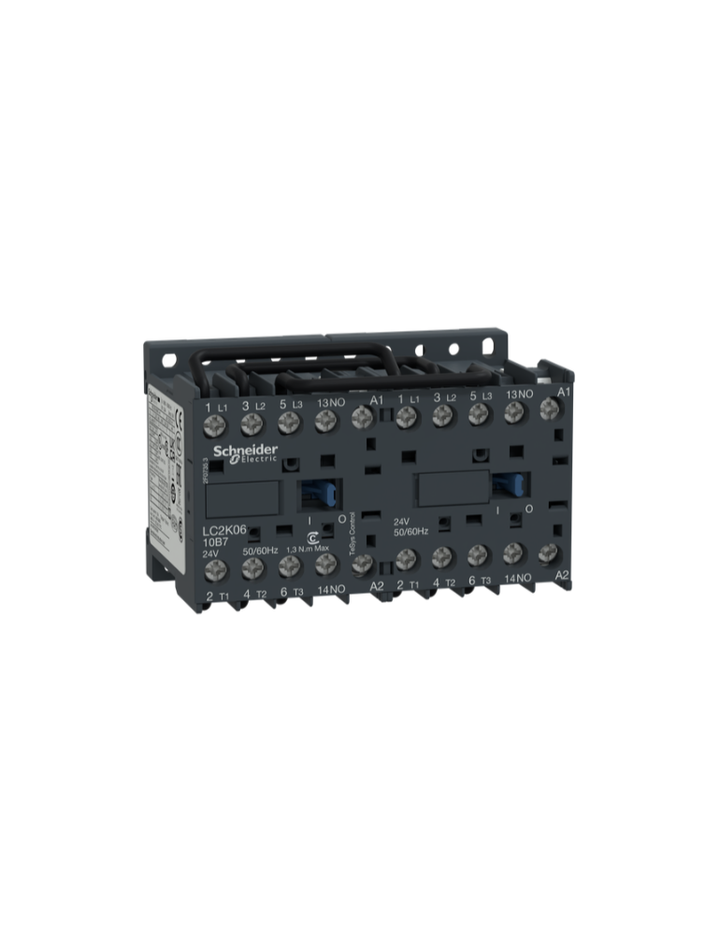 TeSys K reversing contactor - 3P - AC-3 <= 440 V 16 A - 1 NO - 110 V AC coil