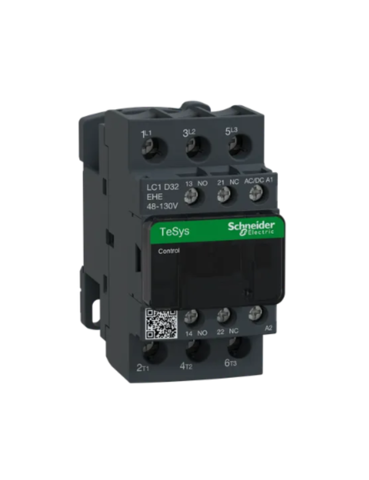 TeSys D contactor 3P 32A AC-3 up to 440V coil 48-130V AC/DC